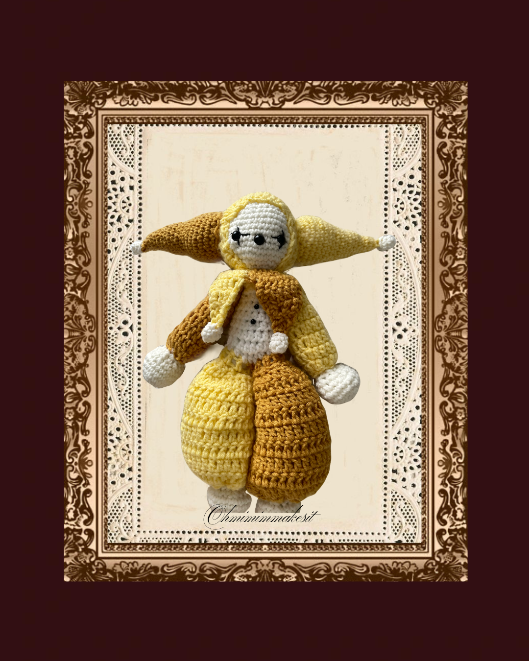 Custom Crochet Jester