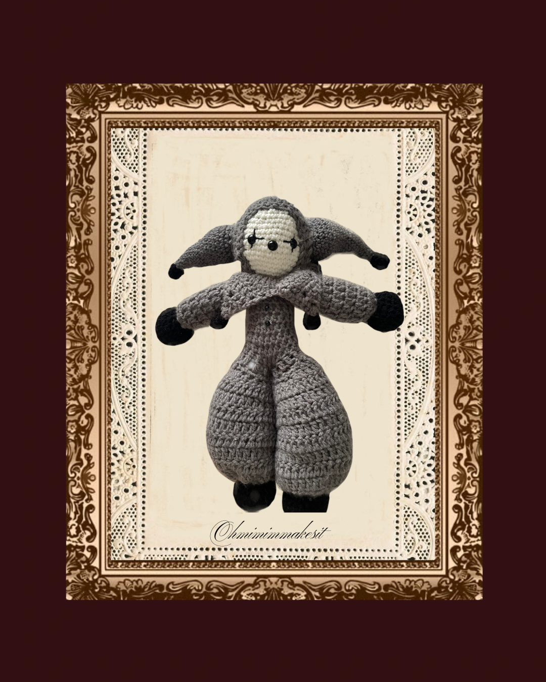 Custom crochet jesters